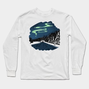 Scandinavia: Waiting for the first snow Long Sleeve T-Shirt